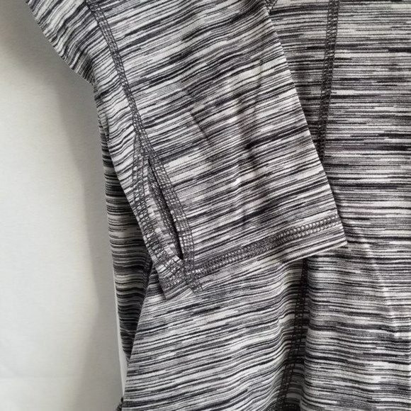 Kirkland Signature Activewear Hoodie Marled Gray Long Sleeve Size Large - Picture 6 of 7